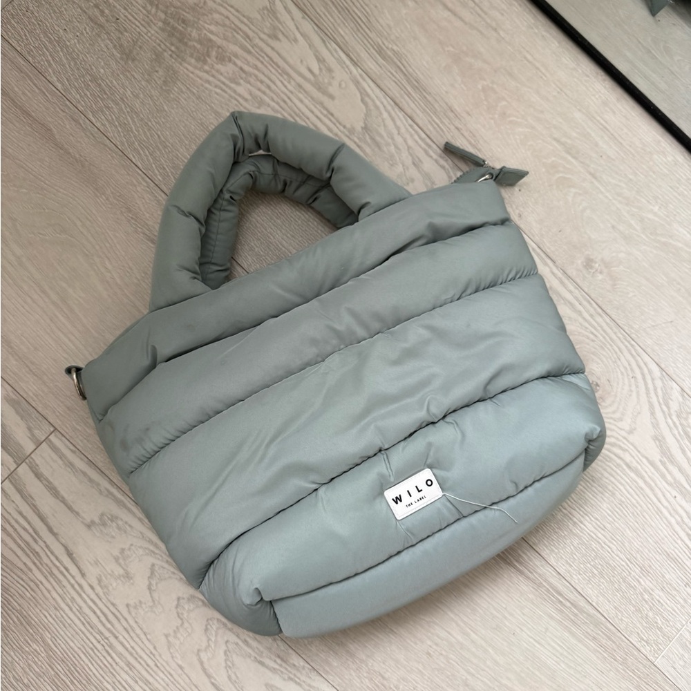 Wilo The Label Puffer Tote Crossbody Bag